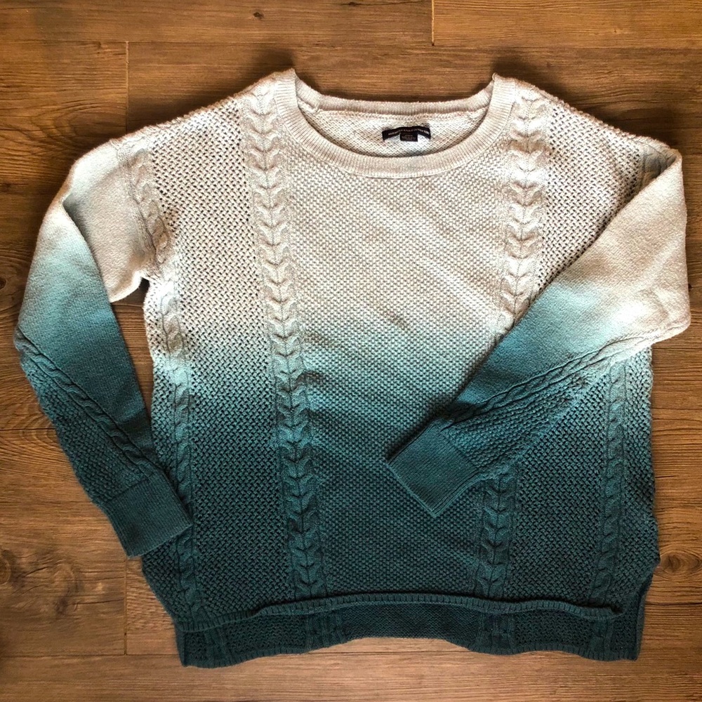 American Eagle ombré sweater